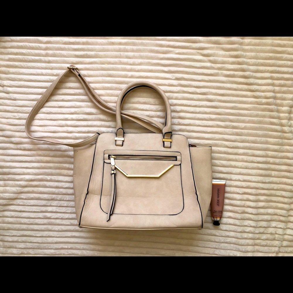 Beige Handbag
